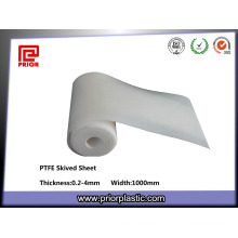 China 100% Virgem Skived Teflon Tape PTFE Plate